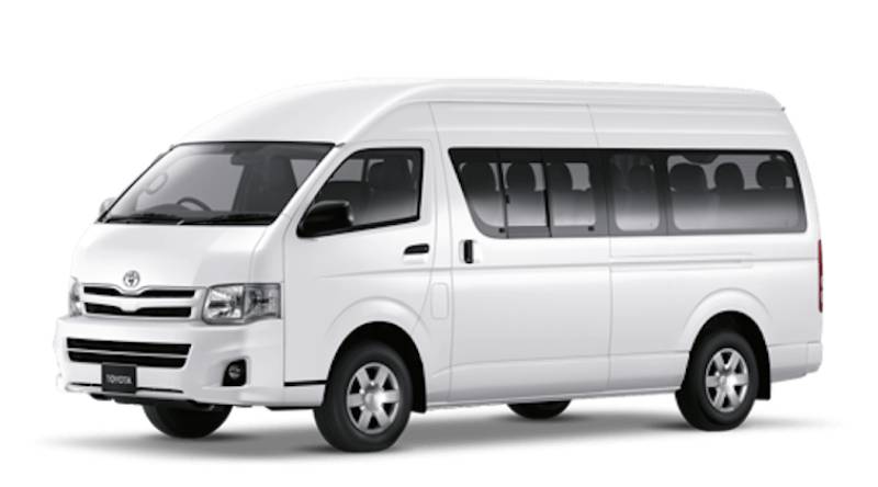 Sewa Toyota Hiace di Lombok